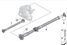 宝马GT335I传动轴