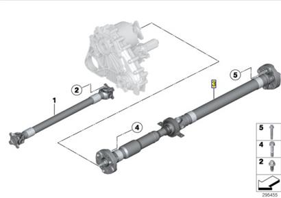 宝马GT328I传动轴