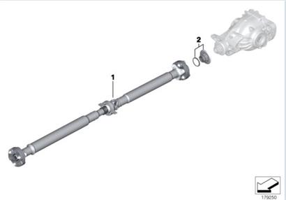 宝马GT528I传动轴