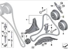 宝马GT550正时齿轮