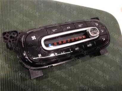 奔驰斯玛特小精灵空调控制面板