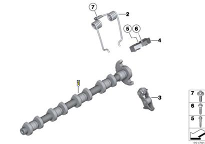 宝马316LI偏心轴 1137 7591 483